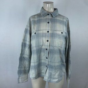 Mountain Hardwear Gray Plaid Women's Top